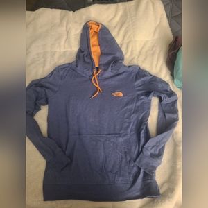 Blue Northface hoodie